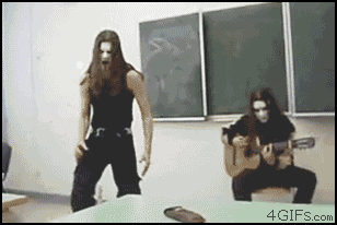 Acoustic-black-metal-classroom