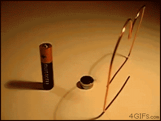 Battery_wire_magnet_motor