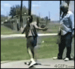 Girl-throws-discus-fail