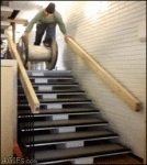 Wooden-spool-stairs-fail