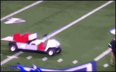 Football-golf-cart-bowling