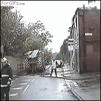 Building-collapse-firefighter-close-call