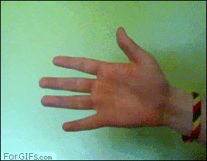 Creepy-bending-hand