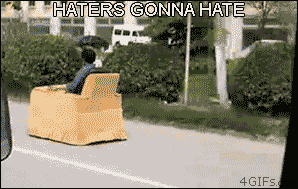 motorized couch gif