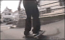 Skateboarder-survives-truck-hit