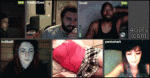 Webcam-chat-reactions