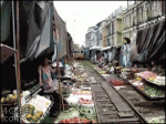 Train-through-marketplace