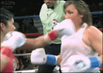 Women-boxing-face-punched