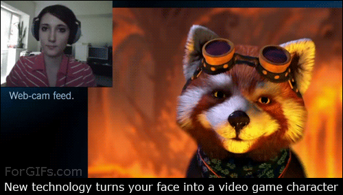 Face-video-game-character