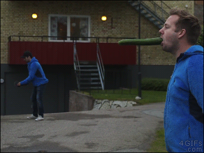 Ping-pong-cucumber-trick-shot