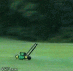 Flying-lawn-mower