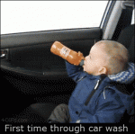 Car-wash-scares-kid