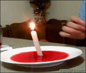 La giffoteca Candle-glass-suction