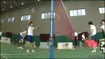 Badminton-lucky-catch