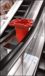 Spinning-escalator-cone