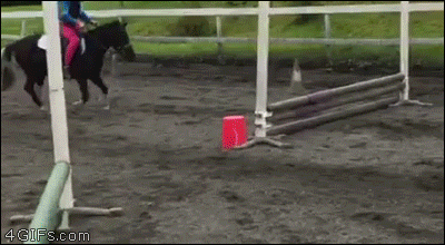 Pony-riding-fail-headstand