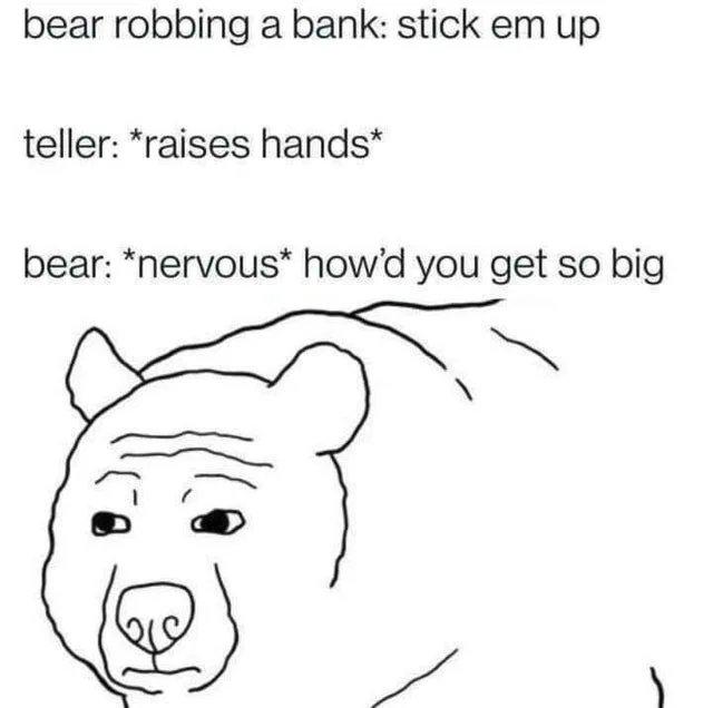 Bear-robbery