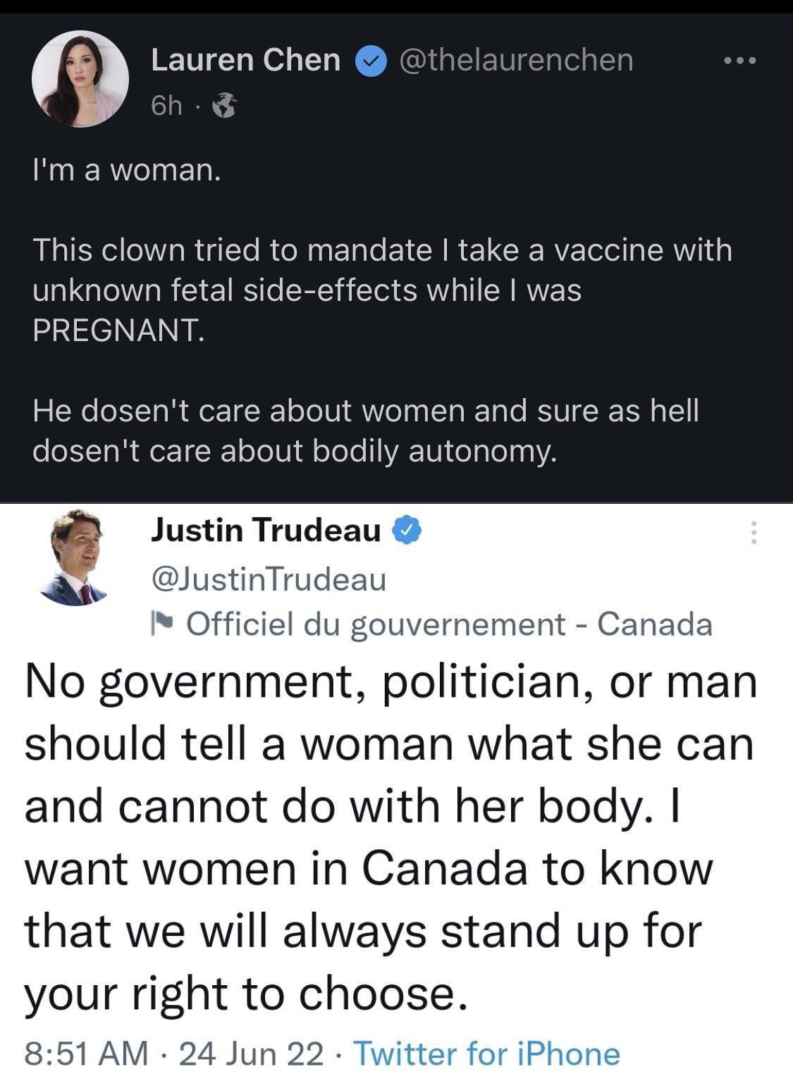 Trudeau-choice