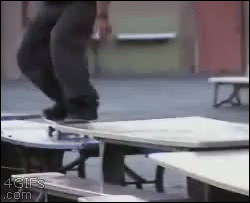 Skateboard-tables-tricks