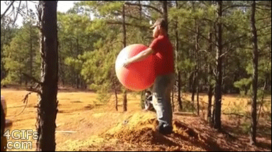 Truck-exercise-ball