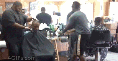 nigga barber shop