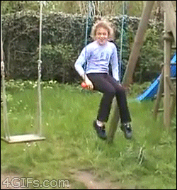 Trapeze flip attempt quickly results in a faceplant