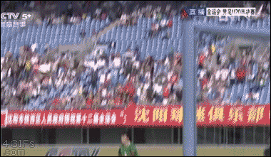 Goalie fails twice to stop a slow moving soccer ball from scoring