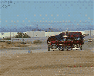 SUV-rollover-crash-test-dummies