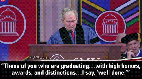 George Bush commencement speech
