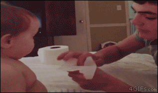 http://forgifs.com/gallery/d/266463-2/Baby-reacts-to-magic-trick.gif